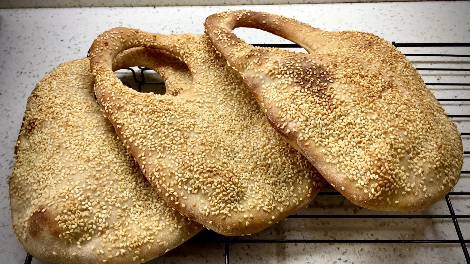 Lebanese kaak at Adonis Market